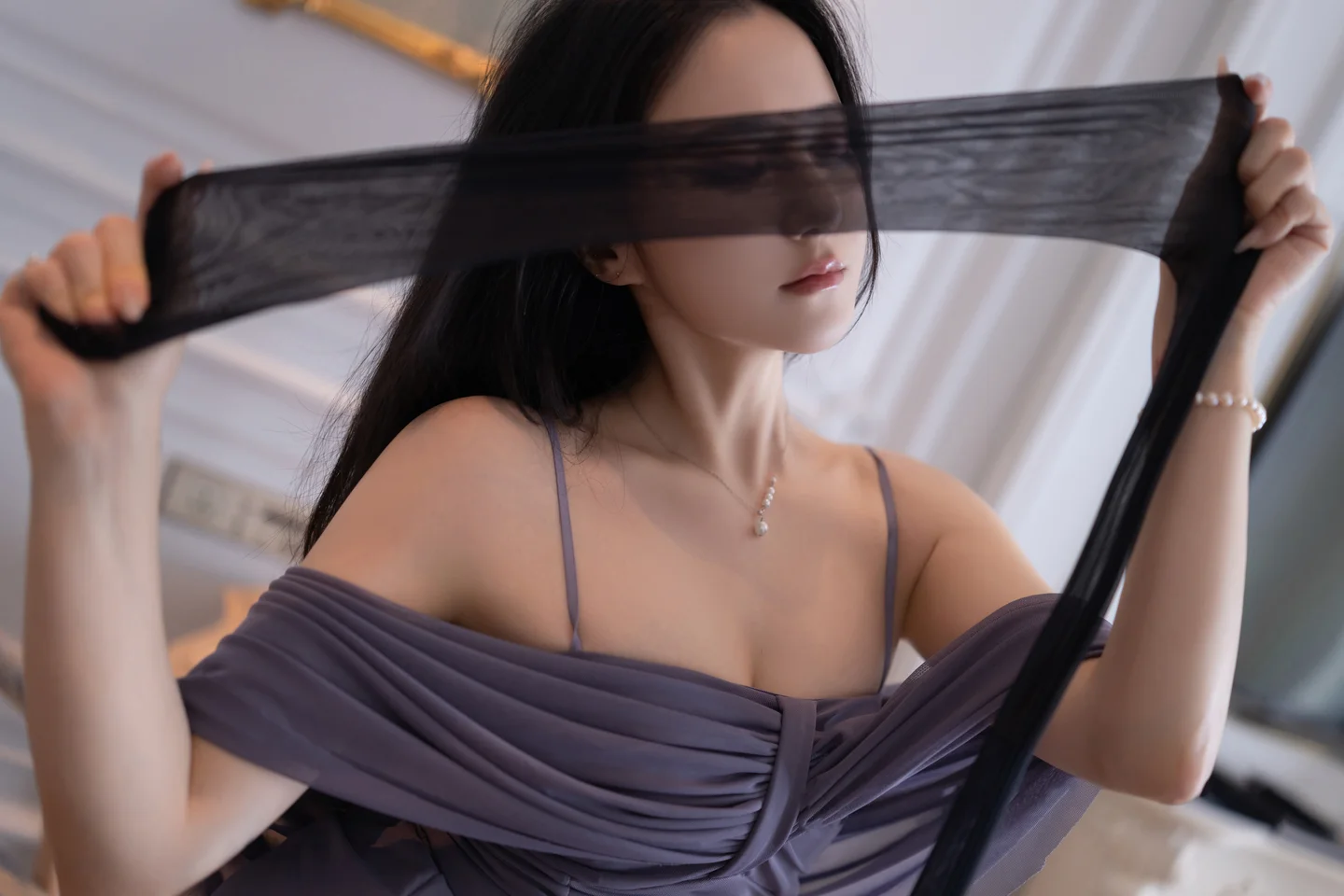 鱼子酱Fish - 紫丝 [120P-1.32GB] tg@simisebaisi 【丝足阁】046.webp